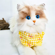 猫と犬のよだれかけ、かわいいよだれかけ、三角よだれかけ、首飾り、ペットの装飾品
