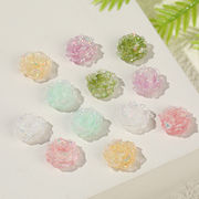 お花 フラワー 小花 きらきら ラメ 透明感 樹脂パーツ 立体的 ネイルパーツ ネイルアート ネイル用品