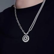チタンスチールネックレス メンズ鎖骨ネックレス メンズアクセサリー チタンスチールアクセサリー