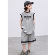 2025夏新作  夏服  韓国風子供服 トップス+ショートパンツ  男の子 カジュアル 120-170cm