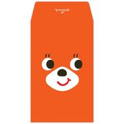 【ポチ袋】ポチ袋 3枚入り 夏タイガー氷削り器フェイス
