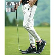 【2025年夏の新作】サイドロゴライン イージー ジョガーパンツ／DIVINER GOLF
