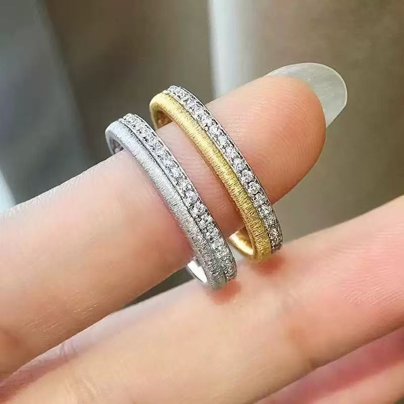 925シルバー リング　アクセサリー 指輪 　キラキラ　ハンドメイド 指輪　ハンドメイド