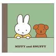 ミッフィー  スクエアメモ グリーン miffy and snuffy 187759