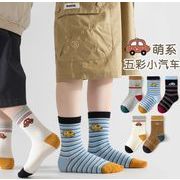 人気新作      子供靴下  韓国風子供服 ベビー靴  ベビー用   ソックス   可愛い  5足入り