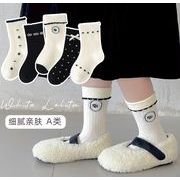 人気新作      子供靴下  韓国風子供服 ベビー靴  ベビー用   ソックス   可愛い  5足入り