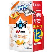 除菌ジョイコンパクト　ぜい沢シトラスオレンジの香り　詰替超ジャンボサイズ 1550ml 【JOY 台所用洗剤】