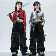 キッズ 子供服 トップス ボトムス ダンス衣装 パーティ イベント ヒップホップ