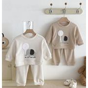 「2025」子供服★トップス+ズボン★セットアップ★韓国風子供服★2色73cm～110cm