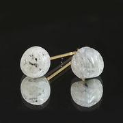 フェナカイト ピアス ブラジル産【 一点もの 】Phenakite 日本製 自社製 ステンレス 天然石 パワーストーン