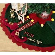 2025★クリスマスツリーの装飾品★エルフツリーエプロンの装飾品★