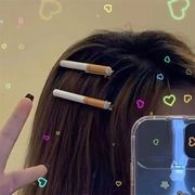 タバコ型ヘアピン 面白ユニーク 変わりダネ おしゃれ 通販