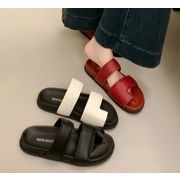 サンダル ミュール トングサンダル フラット  お出かけ レディースシューズ