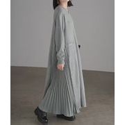 今季マストバイ 　韓国風    気質    chic 韓国ファッション  ニット  ロングワンピース