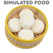 食品サンプル キーホルダー アクセサリー キーチェーン 展示 撮影 SIMULATED FOOD 肉まん