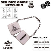 セクシー ダイス ゲーム  キーチェーン　アダルトでロックなキーチェーン　バイカー　アメリカン雑貨