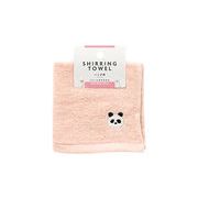 シャーリングミニハンカチタオル パンダ柄