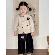 2025秋新作 韓国子供服  ベビー服  キッズ服 コート+ジーンズ 2点セット  別々に販売する73-100cm