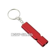 シンプル2連ホイッスル レッド