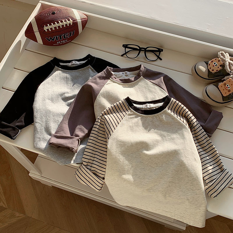 2025★春秋新作★韓国風子供服★トップス★90cm～150cm 3色