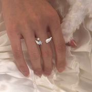 指輪　レディース　INS　韓国ファッション　デザイン　翼　y2k