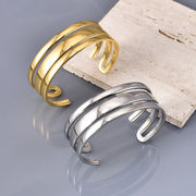 サージカルステンレスバングル　アクセサリー　18kコーティング　INS　金属アレルギー対応