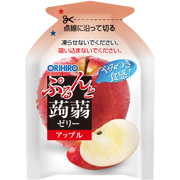 ぷるんと蒟蒻ゼリーパウチ アップル＋グレープ×30袋 ぷるんと蒟蒻ゼリーパウチ アップル＋グレープ | 卸売・ 問屋