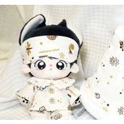 綿人形 パジャマ セットドールハウス ドール用  着せ替え ミニドール ぬいぐるみ用服  20cm/6色