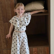 2025★夏新作★韓国風ベビー服★トップス+ズボン★7～17