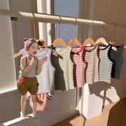 2025★夏新作★韓国風子供服★トップス★90cm～140cm 5色