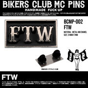 BIKERS CLUB MC PIN エナメル ピンバッヂ　ビンテージ　バイカー　ホットロッド　アメ雑　アメリカン雑貨