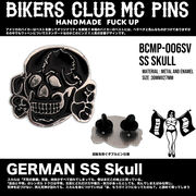 BIKERS CLUB MC PIN エナメル ピンバッヂ　ビンテージ　バイカー　ホットロッド　アメ雑　アメリカン雑貨