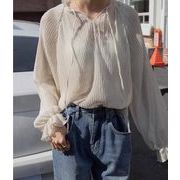 トップス シャツ カジュアルシャツ 長袖 フレア