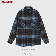 メンズファッション チェック柄 シャツ 男女兼用 カジュアル トップス 秋冬 2025新作★全5タイプまとめ