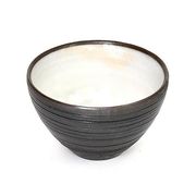 うるし黒ボール型飯碗 黒系 和食器 飯碗 日本製 茶碗