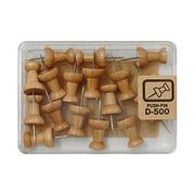ベロス ダルマ画鋲 木製 17本 V00060 D-500