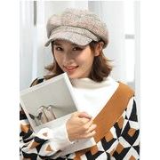 ベレー帽 レディース 帽子  帽子  画家帽 秋冬 女性 ぼうし 通気 UVカット 防風 レトロ