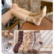 超安い！！秋冬新作ロングソックス　レディース ファッショナブル　フットカバー ソックス 靴下 ソックス