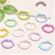 激安販売 基礎金具 サークルカラビナ キーホルダーパーツ カラビナ シンプル バッグチャームパーツ