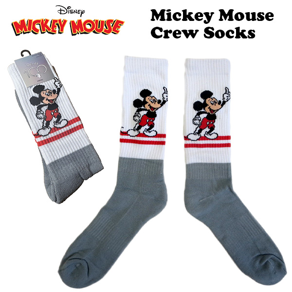 ミッキーマウス クルーソックス
