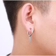 ステンレスイヤーカフ メンスピアス アクセサリー 両耳イヤリング 金属アレルギー対応