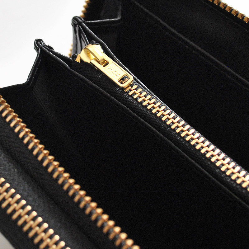 パイソン革ダブルラウンドファスナー長財布 3226（3色）/蛇革長財布/金