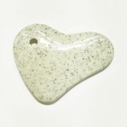 カッサプレート　北投石　ハート型