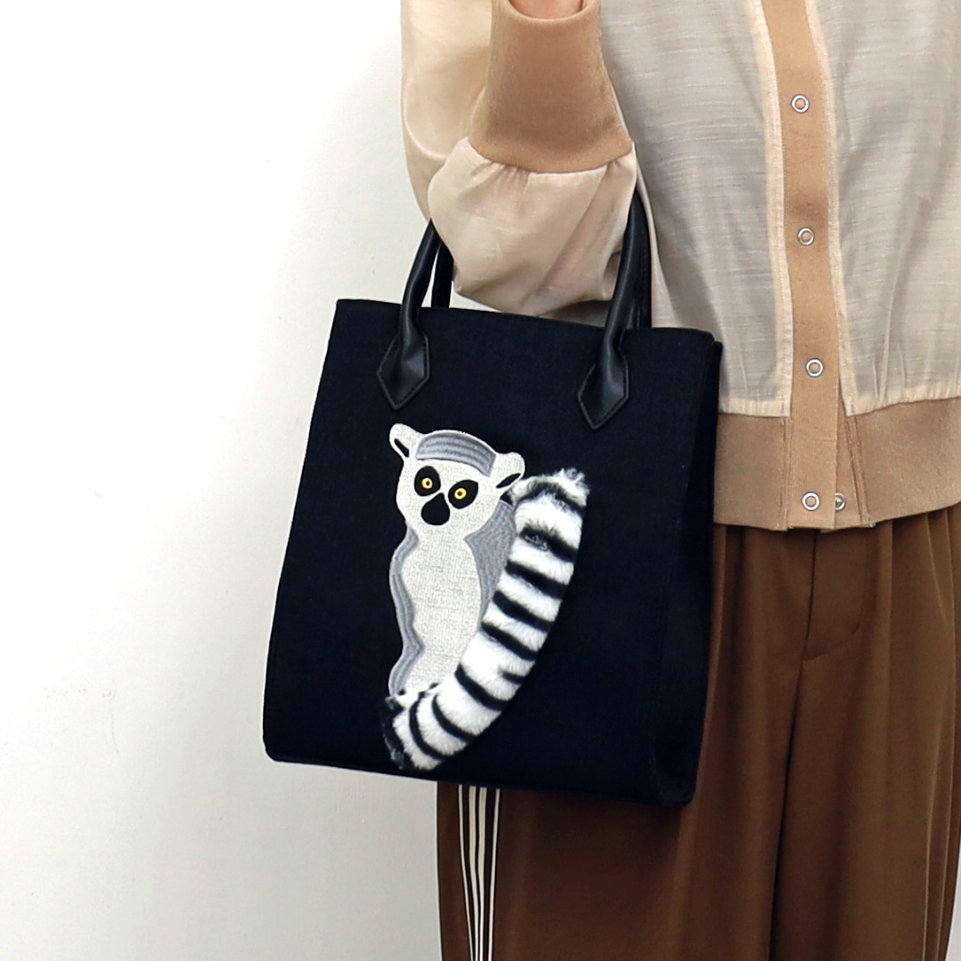 2025新作【COOCO】 飛び出すアニマル2WAY トートバッグ