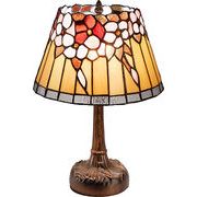 ステンドグラスランプ／クレマティス／　アンティーク／