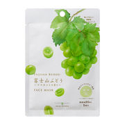 富士山ぶどう マスカットフェイスマスク1枚入り