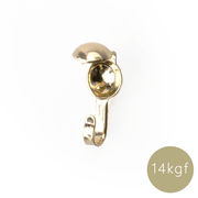 14KGF ボールチップ 2個 直径3.8/穴径1.0ｍｍ 片面 ゴールドフィルド 金属アレルギー対応