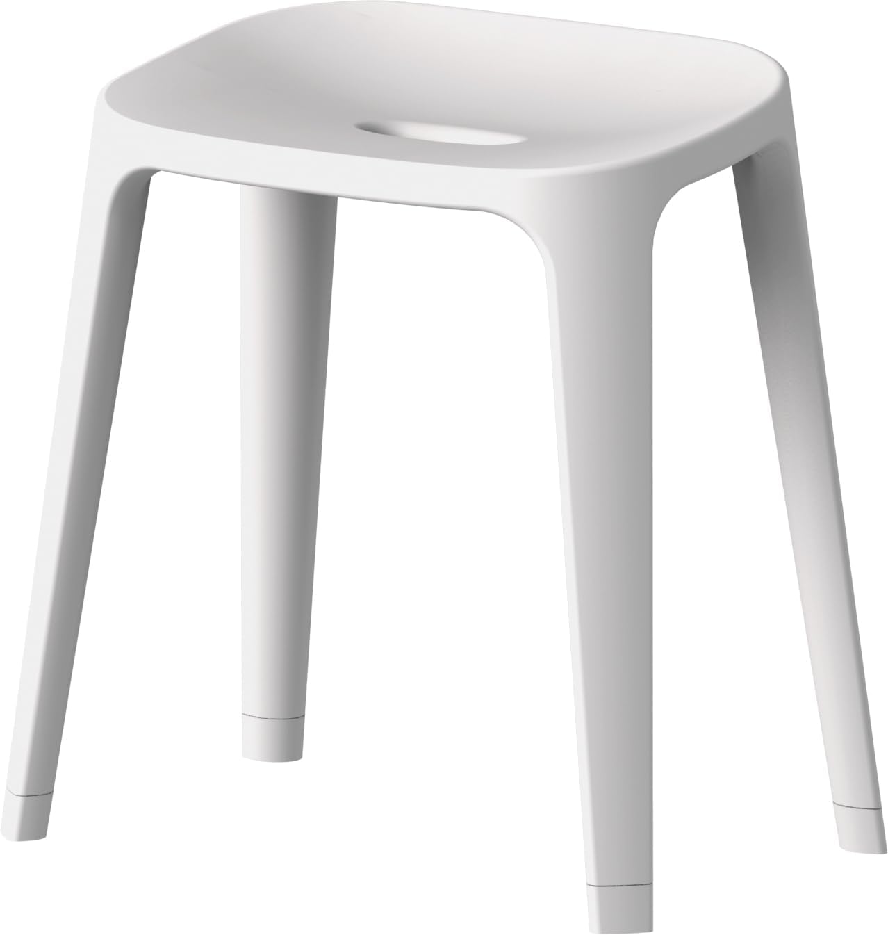 アスベル バスチェア 座面高40cm ホワイト A5319