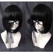 ファッション小物  眼鏡　フレーム レンズなし 伊達サングラス 暗黒系