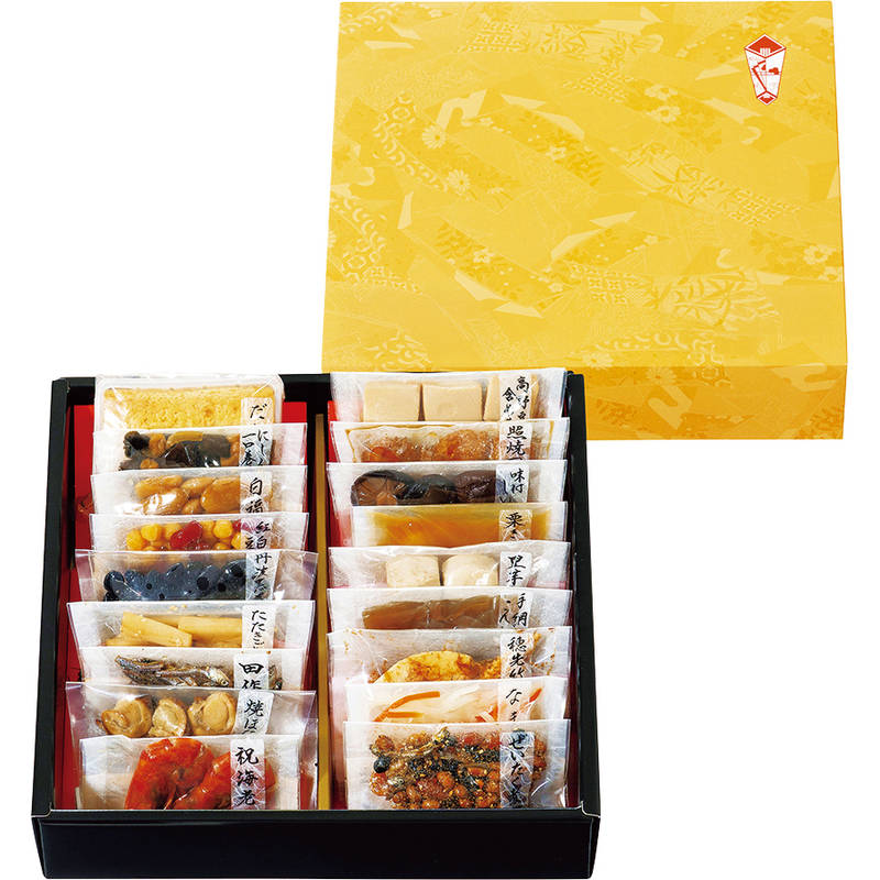 鴨井本舗 新含気 おせち セット 朱竹（しゅちく）送料無料「通販百貨 Happy Puppy」